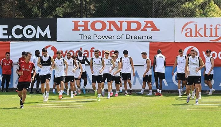Beşiktaş'ta yeni sezon hazırlıkları devam ediyor!