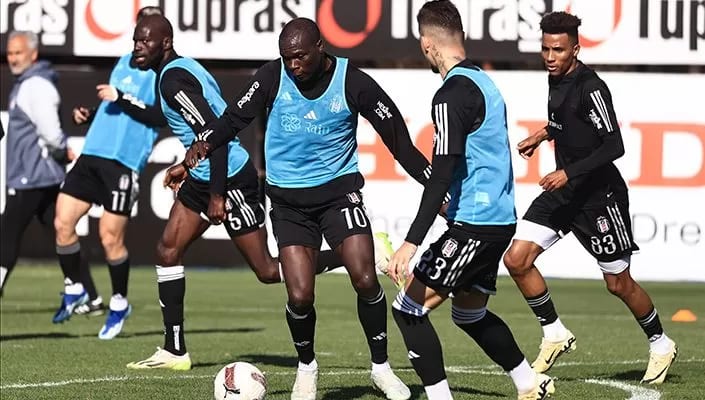 Beşiktaş'ta, Yılport Samsunspor maçı hazırlıkları devam ediyor!