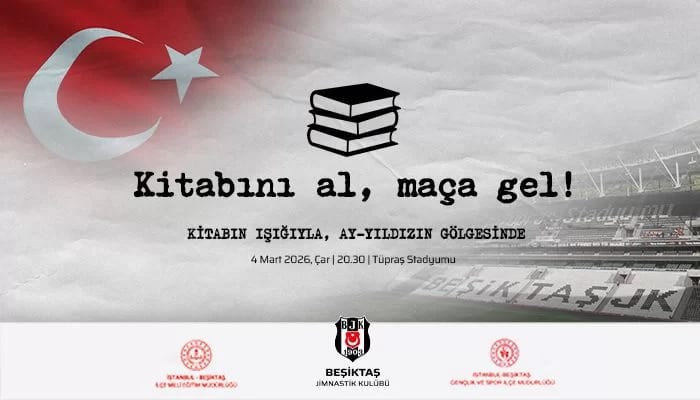 Beşiktaş’tan Çaykur Rizespor Maçı Öncesi Kitap Bağış Kampanyası
