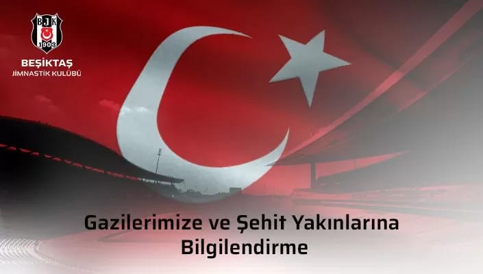 Beşiktaş'tan, Gazilerimize ve Şehit Yakınlarına Ziraat Türkiye Kupası Finali davetiye biletleri hakkında bilgilendirme!