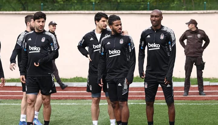 Beşiktaş'tan Giresun'da maç sabahı idman