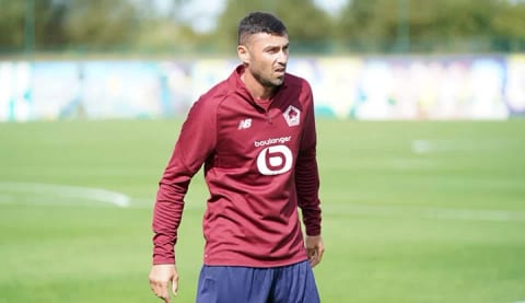 Burak Yılmaz, Lille'de ilk antrenmanına çıktı! "Burak Yılmaz, gerçek bir 9 numara"