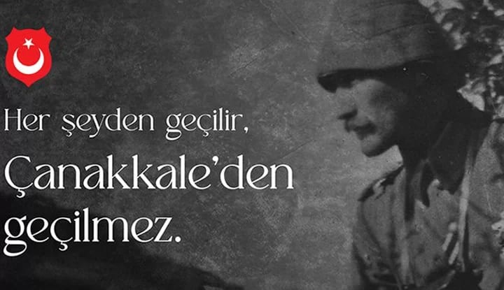 Çanakkale şehitlerimizi, gazilerimizi saygıyla rahmetle anıyoruz!