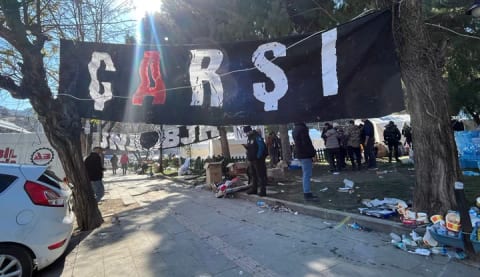 Çarşı deprem bölgesinde! İşte o kareler!