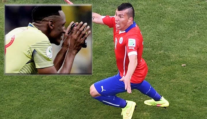 Yerry Mina’nın hareketi Medel’i kızdırdı! "Her şeyin bir ölçüsü var"