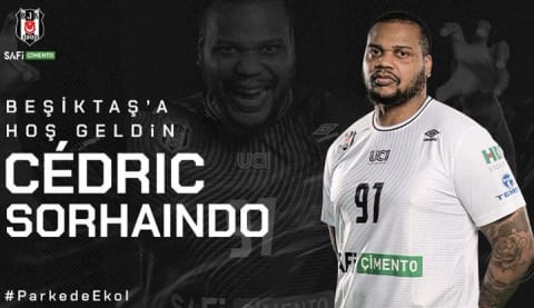 Cedric Sorhaindo resmen Beşiktaş Safi Çimento’da!