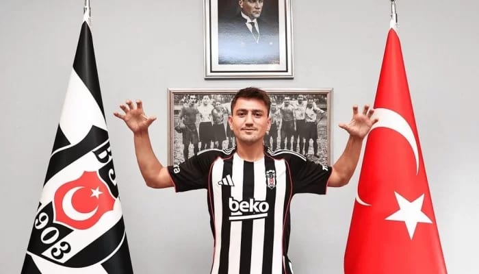 Cengiz Ünder, Beşiktaş formasını giydi!