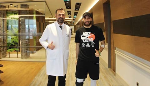 Cenk Tosun, taburcu edildi