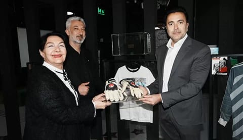 Daniel Pancu'nun eldivenleri Beşiktaş JK Müzesi'nde!