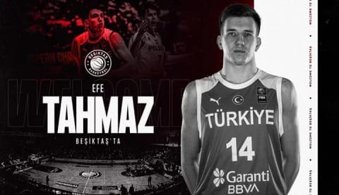 Efe Tahmaz, resmen Beşiktaş’ta