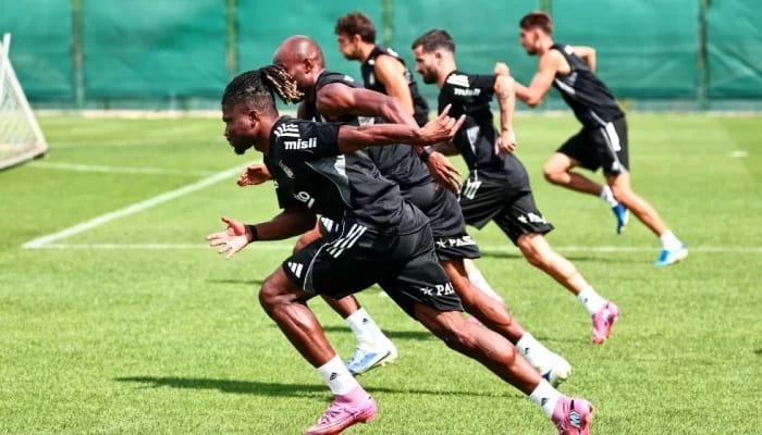 El Bilal Touré İlk antrenmanına çıktı!