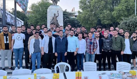 Emre Kocadağ, UNIBJK'nin iftar davetine katıldı