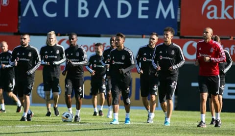 Beşiktaş'ta Braga maçı hazırlıkları başladı! N'Koudou...