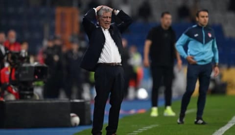 Fernando Santos'tan açıklamalar! "Söyleyecek bir şey bulamıyorum"