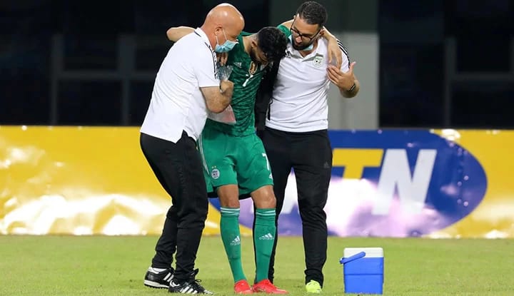Ghezzal'dan sakatlık açıklaması
