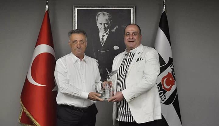 Girişimci İş Adamları ve Kadınları Spor Kulübü Derneği Başkanı İlker Bayram’dan Beşiktaş Kulübüne ziyaret!