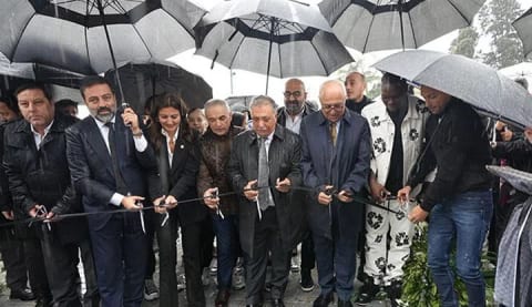 Kartal heykelinin açılış töreni yapıldı!