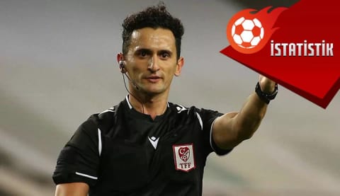 Kritik maçın hakemi Erkan Özdamar, bu sezon ikinci kez...
