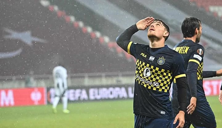 Maccabi Tel Aviv'li Gavriel Kanichowsky'den gol sonrası asker selamı! Gözler şimdi UEFA'da