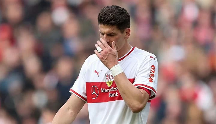 Mario Gomez için üzücü veda! Stuttgart açıkladı...