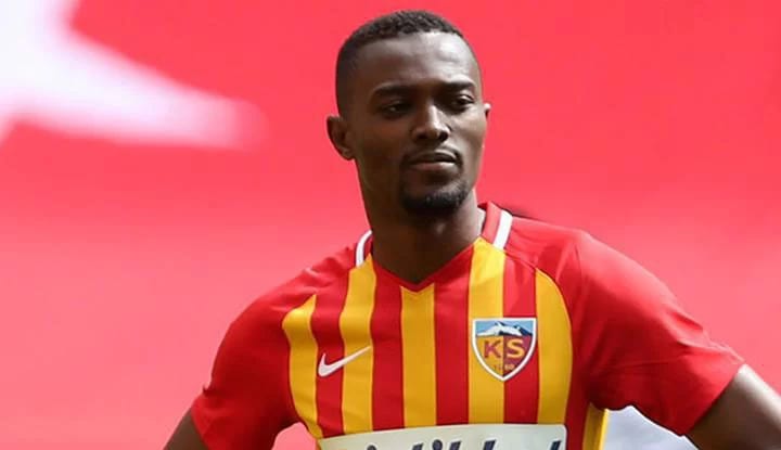 Mensah, Kayserispor ve Kayserispor Başkanı Berna Gözbaşı'na teşekkür etti!