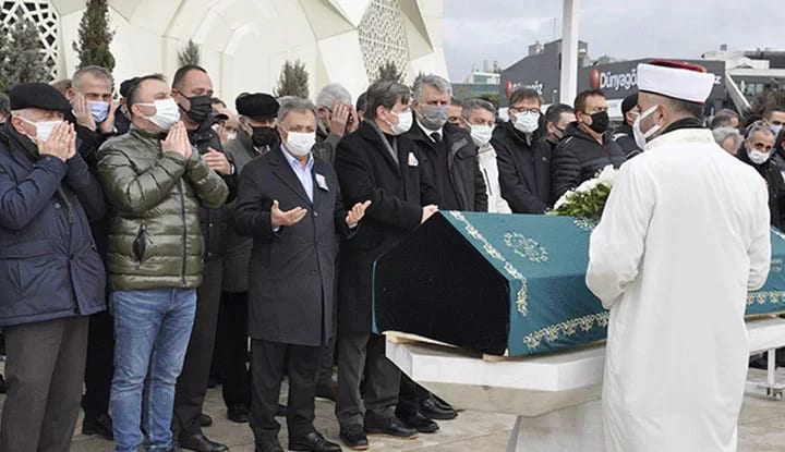 Mesut Urgancılar’ın Kayınpederi Yücel Yılmaz, son yolculuğuna uğurlandı