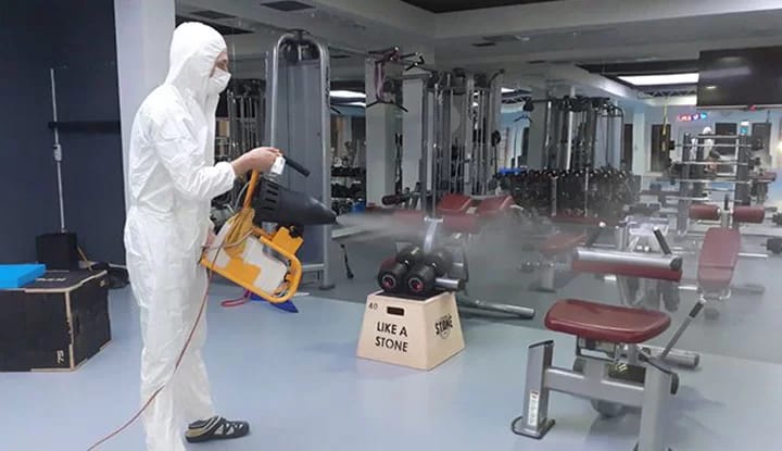 Nevzat Demir Tesisleri’nde dezenfekte çalışması yapıldı
