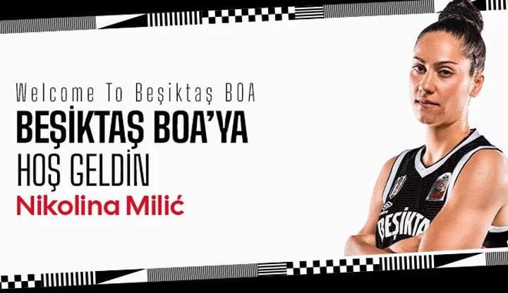 Nikolina Milic resmen Beşiktaş BOA Kadın Basketbol Takımı'nda!