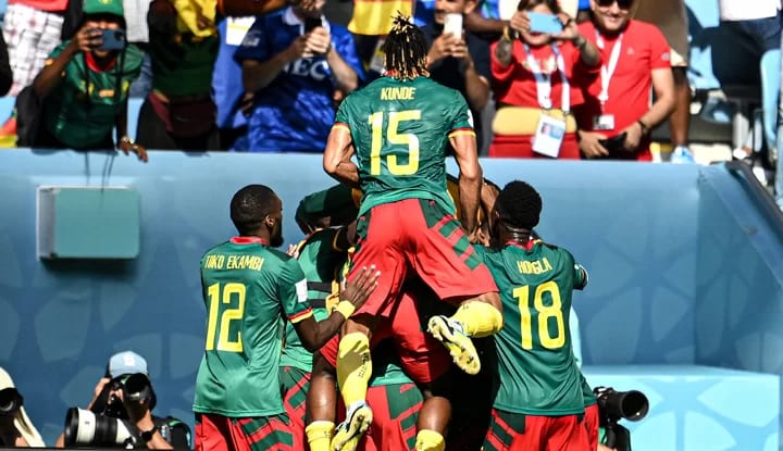 N'koudou'lu Kamerun, Sırbistan ile berabere kaldı!
