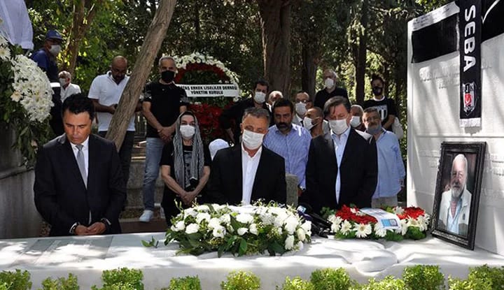 Onursal Başkanımız Merhum Süleyman Seba kabri başında anıldı!