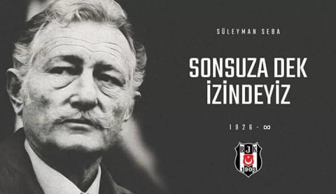 Onursal Başkanımız Süleyman Seba'yı Saygıyla Anıyoruz