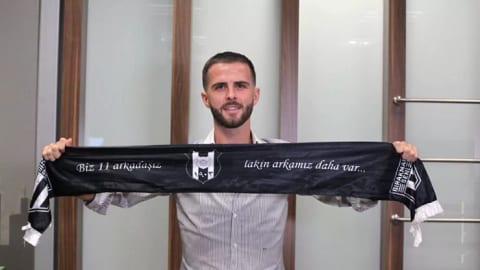 Pjanic, Beşiktaş'ta ilk antrenmanına çıktı! İşte ilk görüntüler...