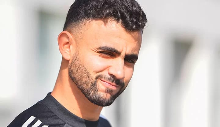 Rachid Ghezzal, Beşiktaş'ta ilk antrenmanına çıktı