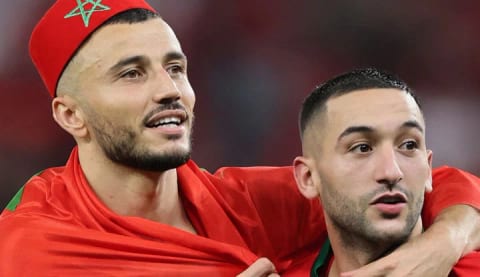 Romain Saiss'ten Hakim Ziyech paylaşımı!