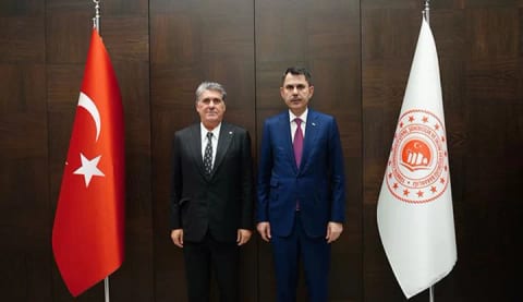 Başkan Serdal Adalı'dan Bakanlık ziyareti!