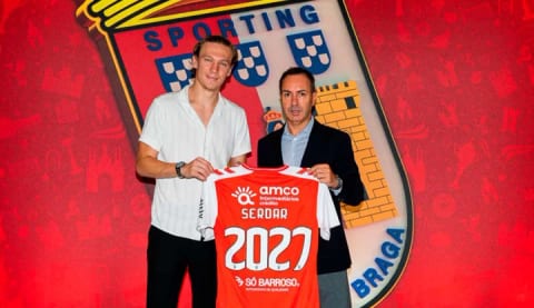 Serdar Saatçı, resmen Braga'da!