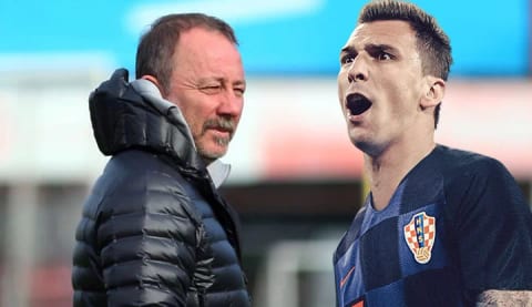 Sergen Yalçın ve Mandzukic, görüntülü konuştu!