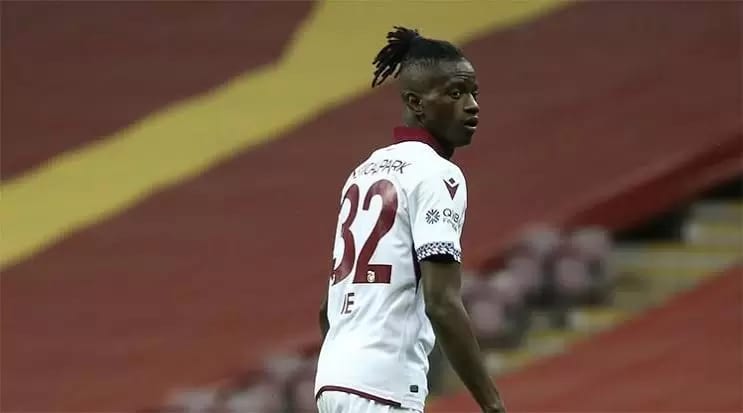 Trabzonspor'da Edgar le, Beşiktaş maçında cezalı duruma düştü