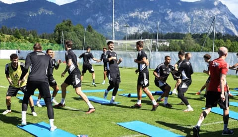 Viktoria Plzen maçı öncesi son antrenman yapıldı!