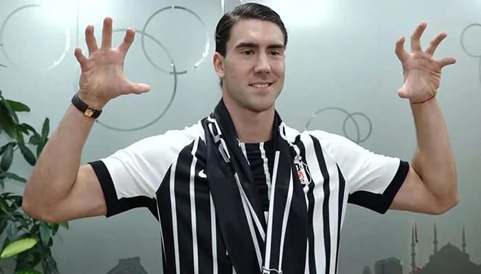 Vlahovic'in kariyerindeki siyah-beyaz izler! Yeni durağı Beşiktaş