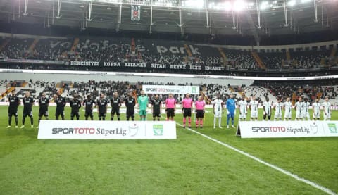 Vodafone Park'ta büyük protesto