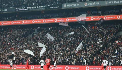Vodafone Park'ta maç sonu büyük tepki