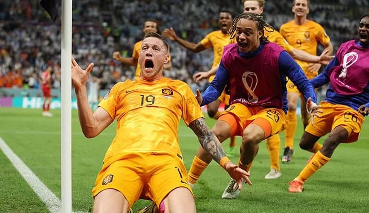 Weghorst'un golleri Hollanda'ya yetmedi! Penaltılarda elendiler!