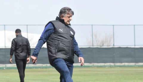 Yılmaz Vural'dan Sergen Yalçın'a maç öncesi esprili mesaj