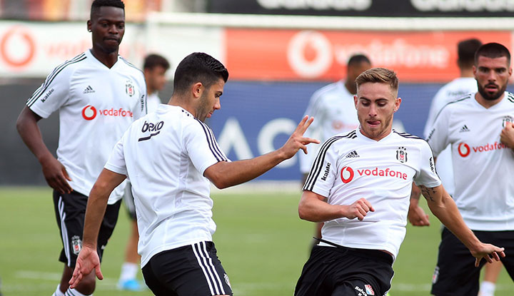 Beşiktaş, 5 eksikle çalıştı!