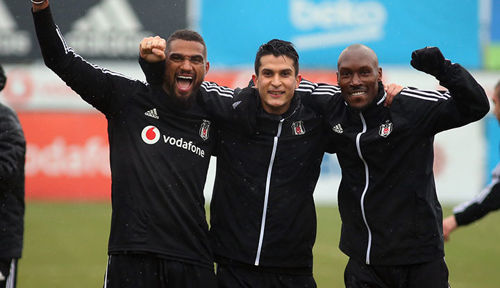 Beşiktaş'ta Trabzonspor maçı hazırlıkları sürüyor! Adem Ljajic...