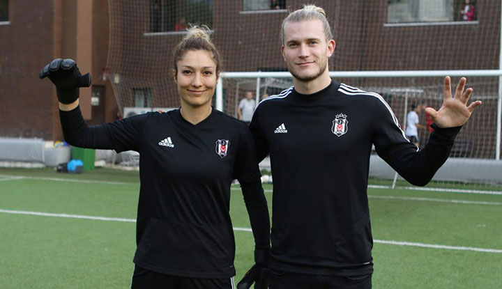 Loris Karius, Fulya Tesisleri'ni ziyaret etti
