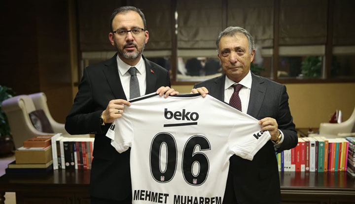 Ahmet Nur Çebi’den Mehmet Muharrem Kasapoğlu’na ziyaret