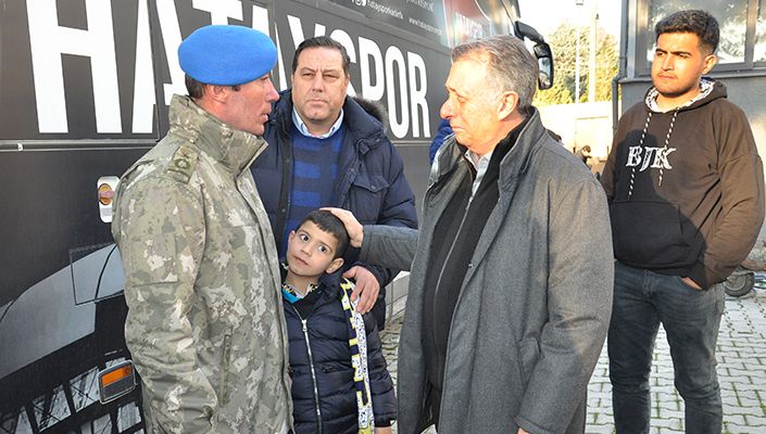 Ahmet Nur Çebi, Hatayspor'un tesisini ziyaret etti!