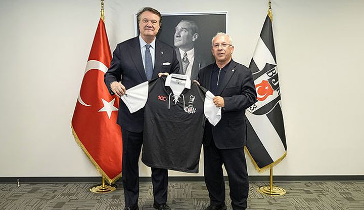 Altınordu Kulübü Başkanı Seyit Mehmet Özkan'dan Beşiktaş'a ziyaret!